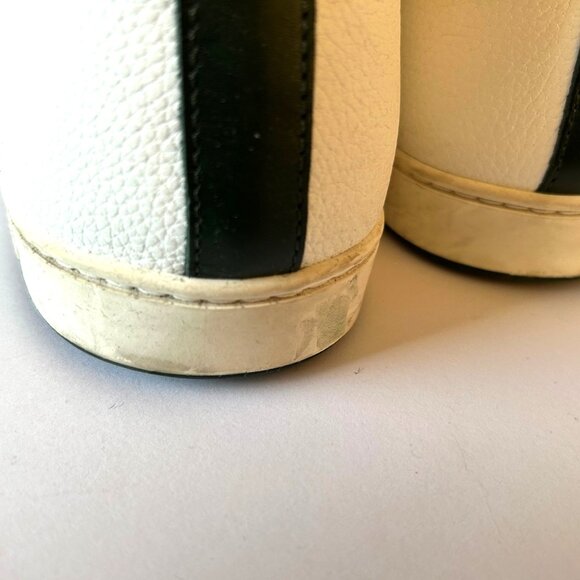 GUCCI Web Accent Mens shoes - Size 10 1/2 G  11 1/2 US- Hi Top Sneakers Preworn - Picture 10 of 15